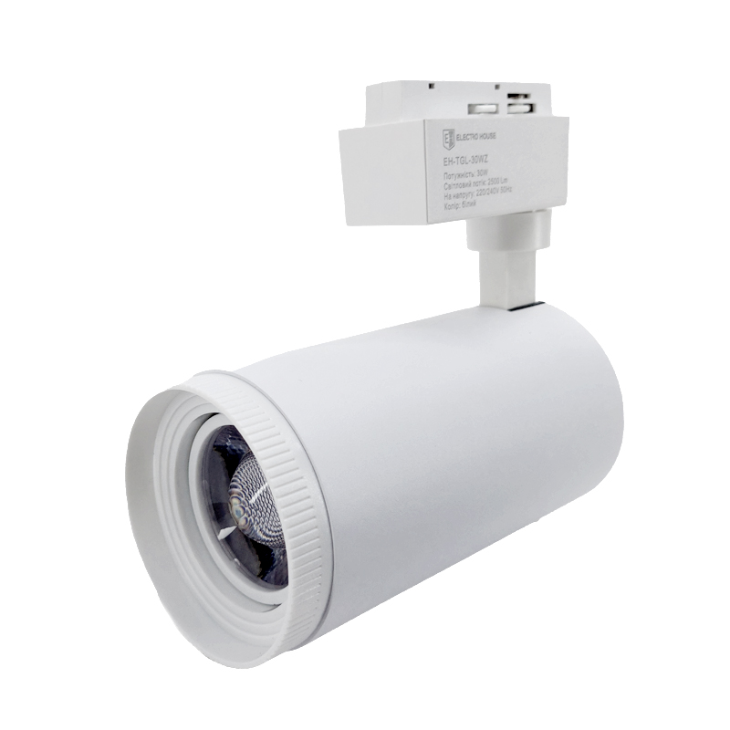 graf_1_0014_2022-08-02 LED світильник трековий Graceful light з функцією ZOOM 30 Вт 4100К 2500 Lm, білий - Зображення 1